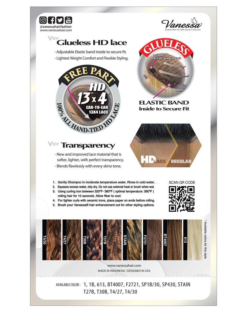 Synthetic Lace Wigs VIEW134 CASSIA