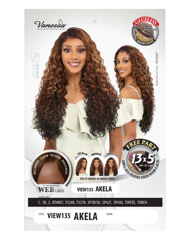 Synthetic Lace Wigs VIEW135 AKELA