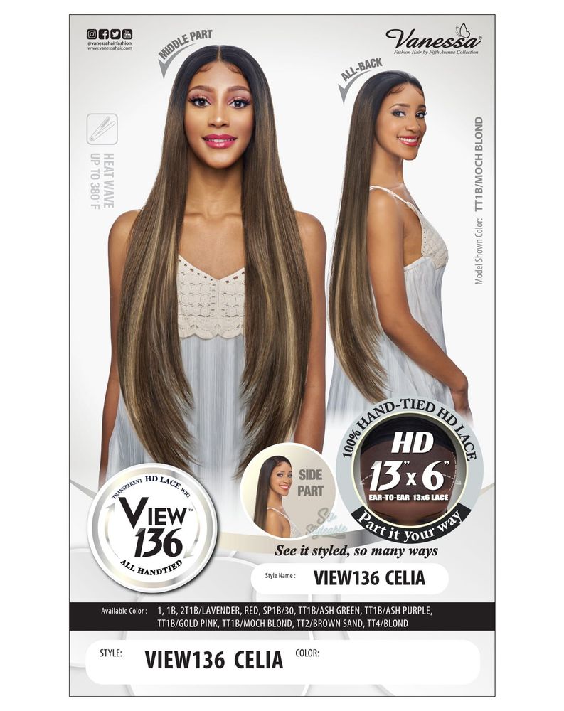 Synthetic Lace Wigs VIEW136 CELIA