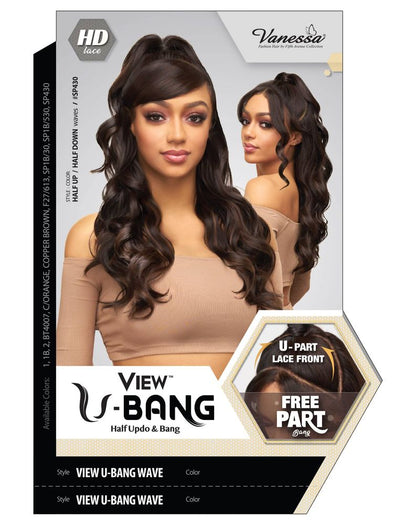 Synthetic Lace Wigs VIEW U-BANG WAVE