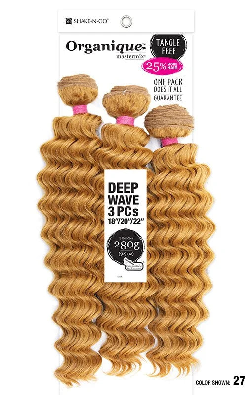 Organique Deep Wave 14"-28" Synthetic Bundle Pack