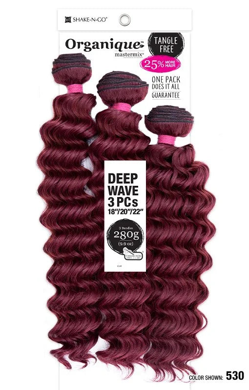 Organique Deep Wave 14"-28" Synthetic Bundle Pack