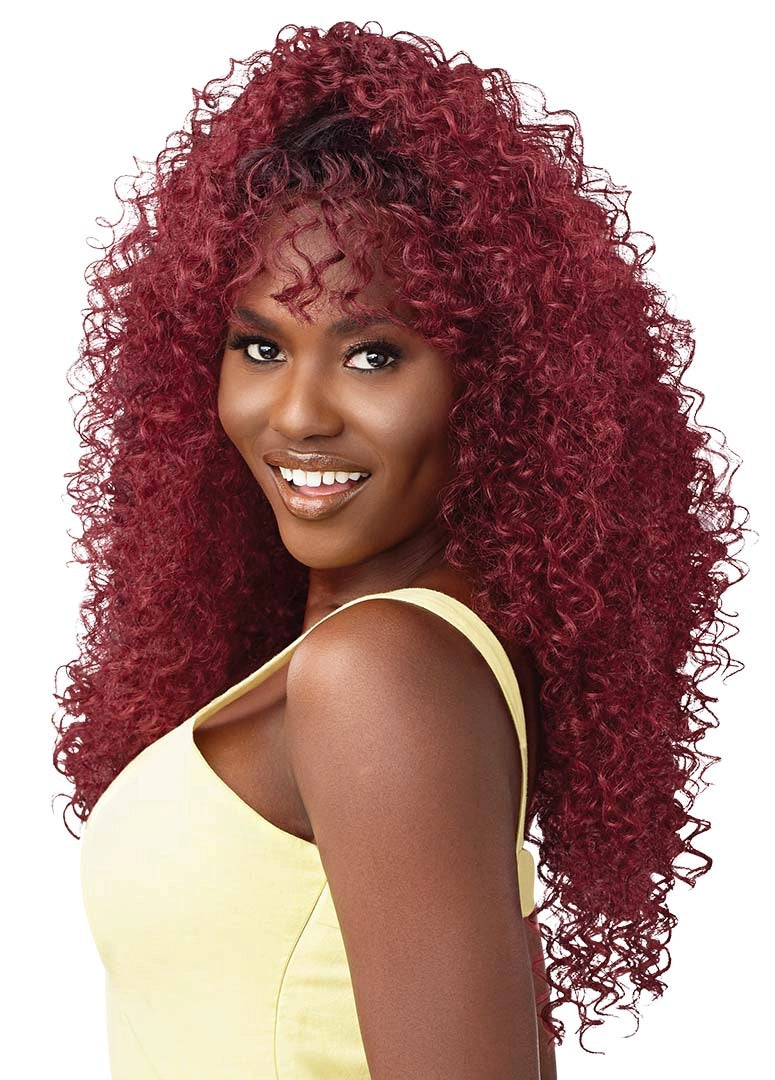 Outre Converti-Cap Dominican Bounce | Versatile Synthetic Half Wig