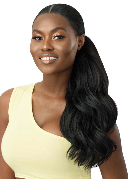 Outre Converti-Cap Synthetic Half Wig - Rosey Waves