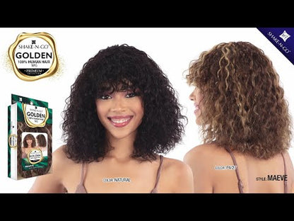 Golden 100% Human Hair Wig Maeve