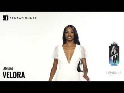 LEMELES "VELORA" 100% Premium Fiber HD Glueless Lace Wig