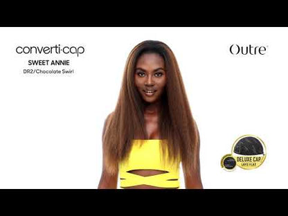 Outre Synthetic Converti-Cap Half Wig - SWEET ANNIE