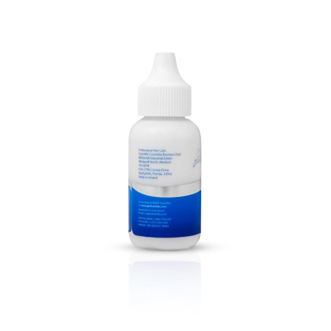 Ghost Bond XL Lace Wig Glue Adhesive packaging: a white squeeze bottle with a pointed nozzle and a blue label band.