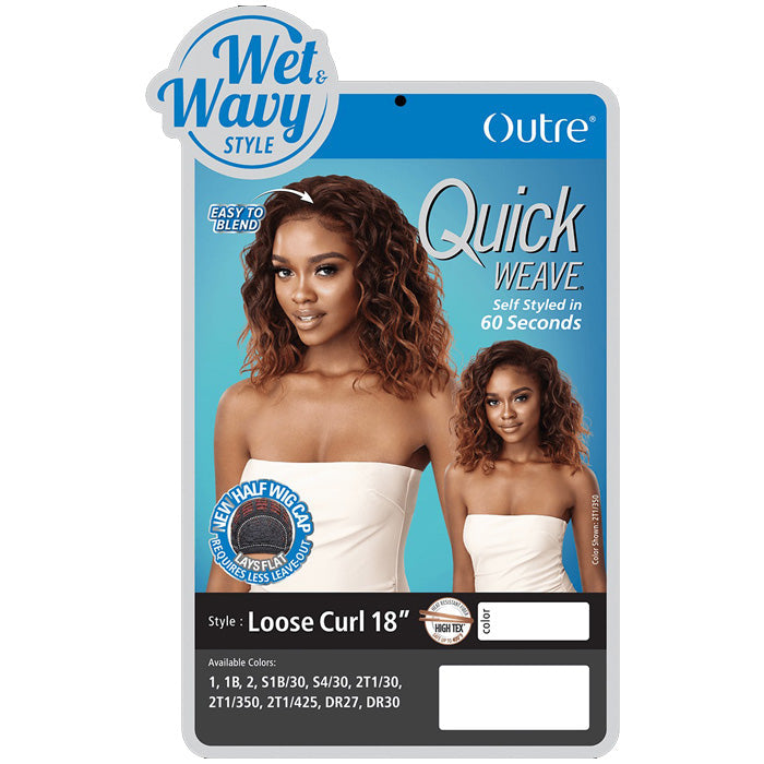 QUICK WEAVE - WET & WAVY - LOOSE CURL 18 - HT