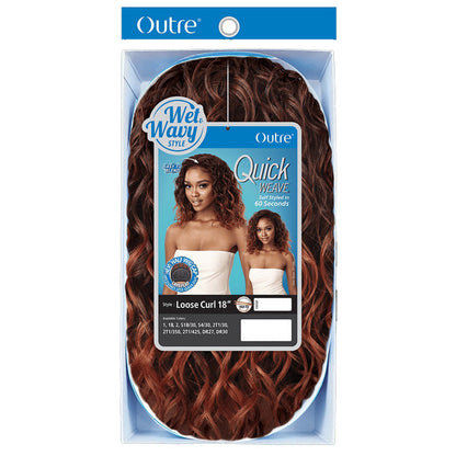 QUICK WEAVE - WET & WAVY - LOOSE CURL 18 - HT