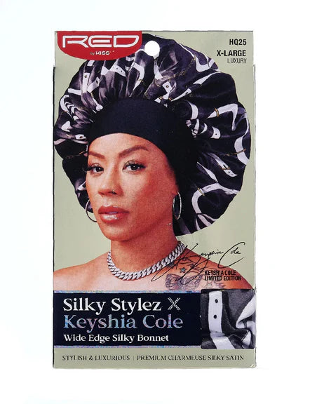 RED By Kiss - Silky Stylez Wide Edge Silky Bonnet X-Large - Luxury Assorted