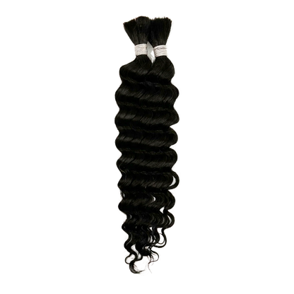 THE BUNDLE 100% Human Hair Deep Wave Bulk